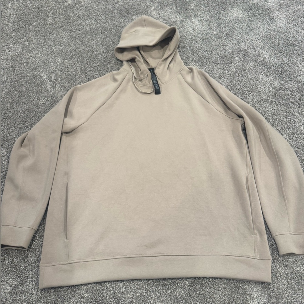 Luluemon smooth spacer hoodie tan XL